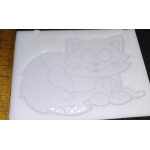 mal raamhanger liggend poesje